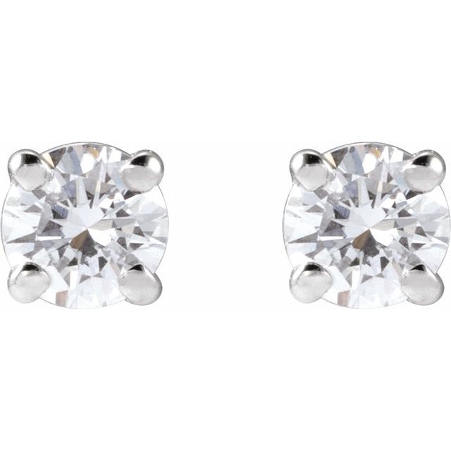 14K 1/3 CTW Lab-Grown Diamond Stud Earrings