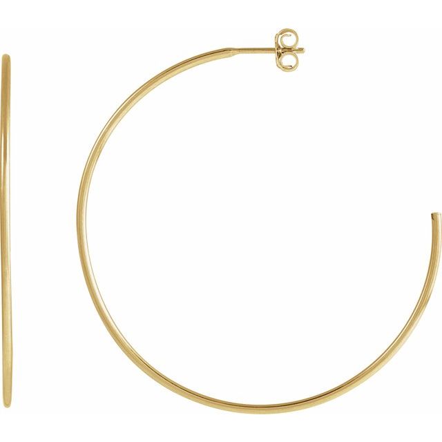14K Gold-Filled Hoop Earrings