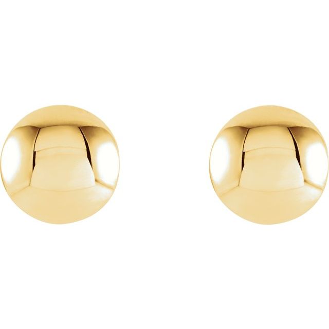 18K Circle Earrings