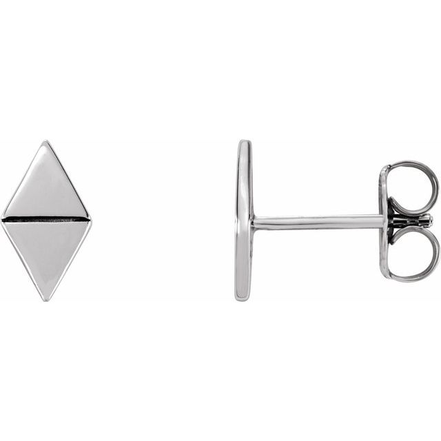 Sterling Silver Geometric Earrings
