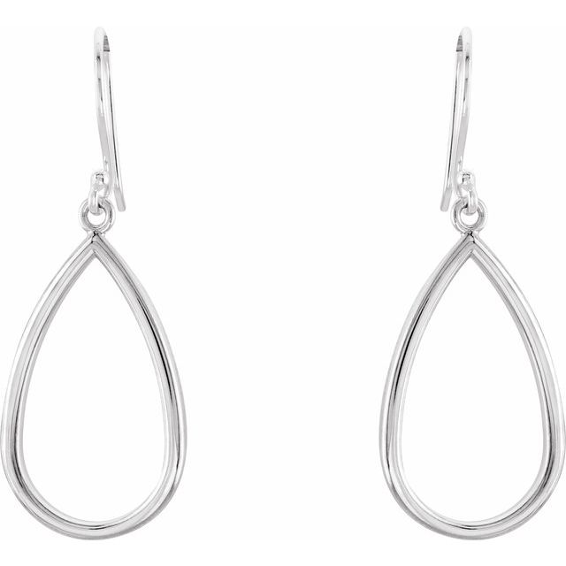 14K Teardrop Earrings