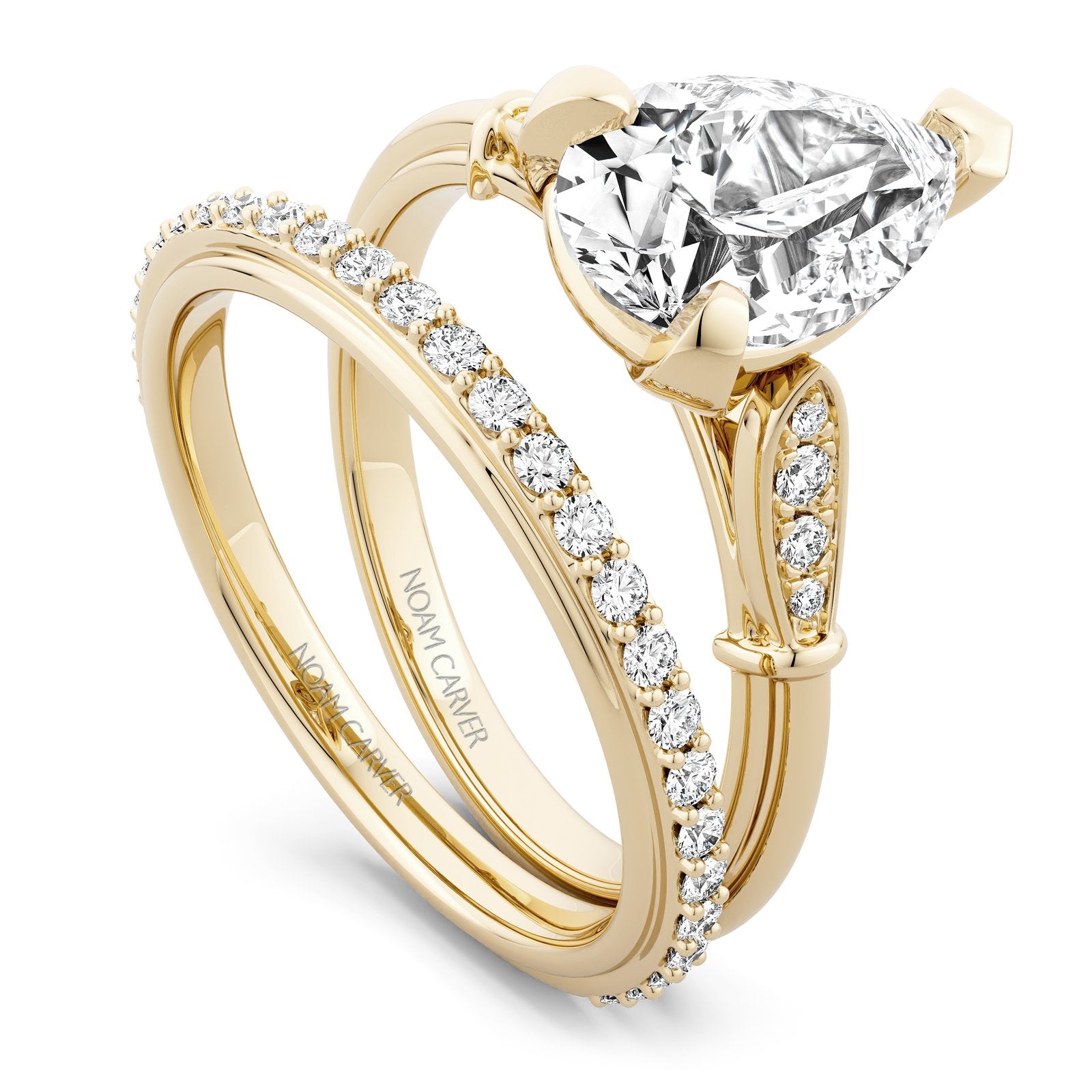 14K Noam Carver Engagement Ring
