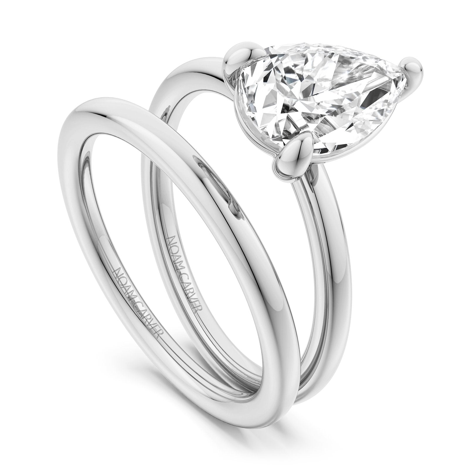 14K Noam Carver Engagement Ring