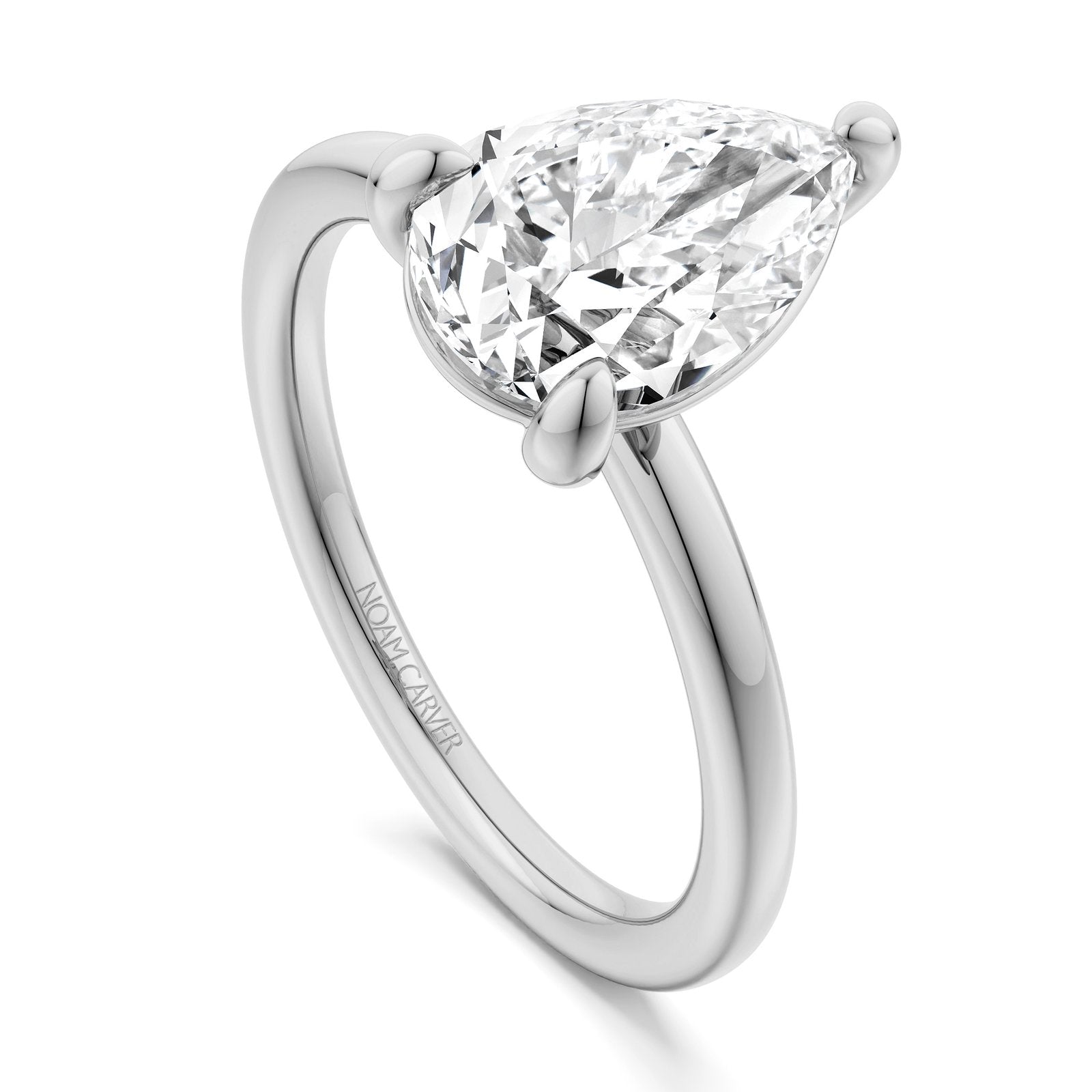 14K Noam Carver Engagement Ring