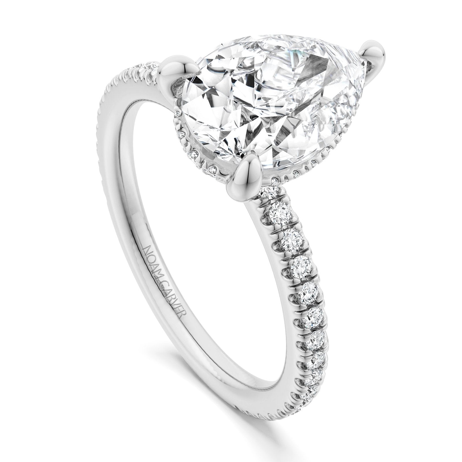 14K Noam Carver Engagement Ring