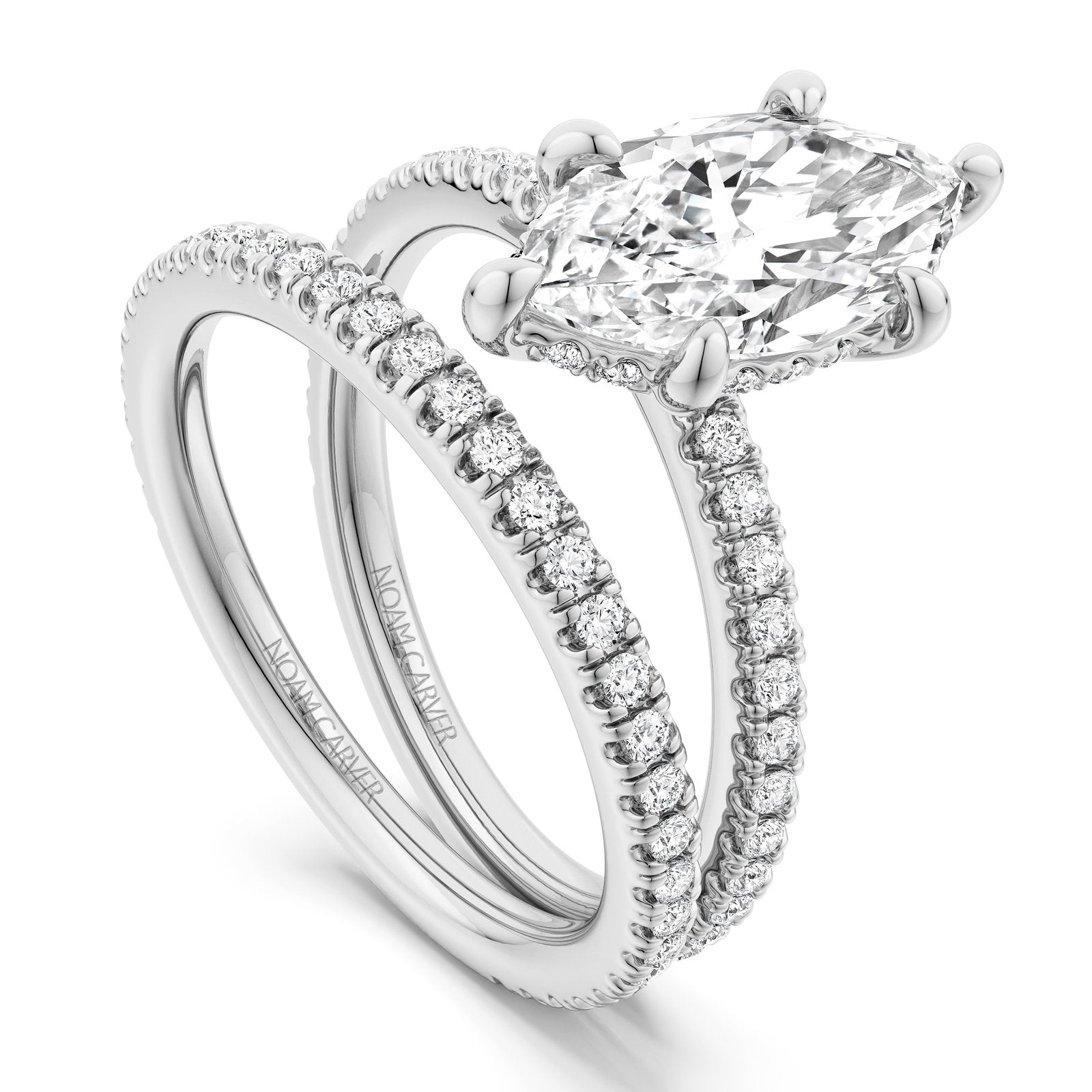 14K Noam Carver Engagement Ring