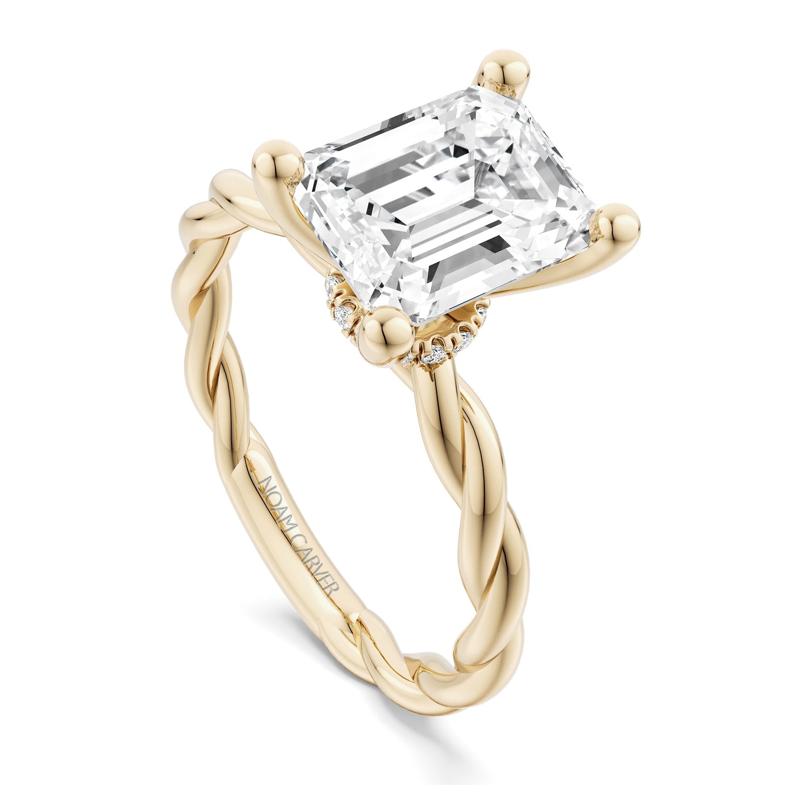 14K Noam Carver Engagement Ring