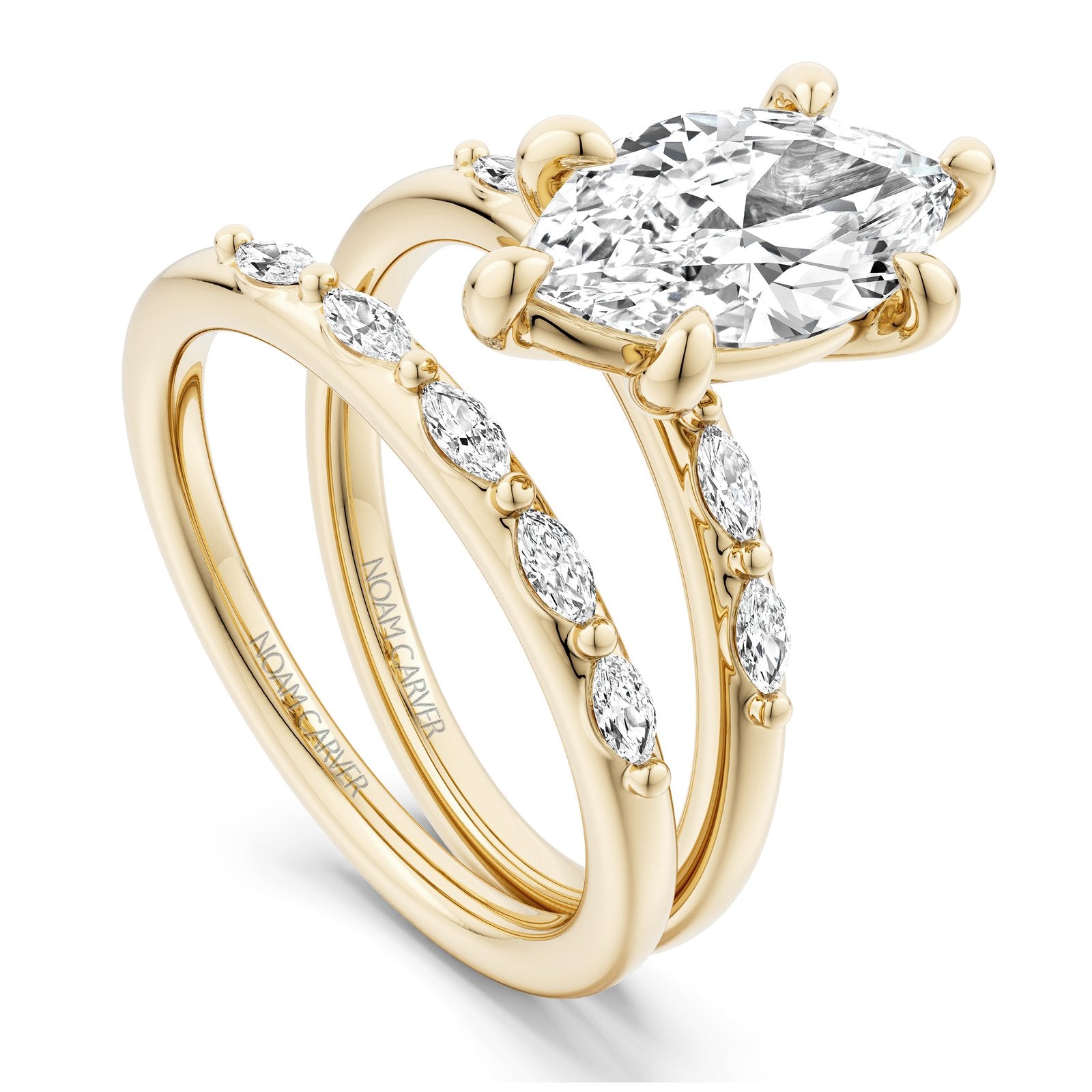 14K Noam Carver Engagement Ring