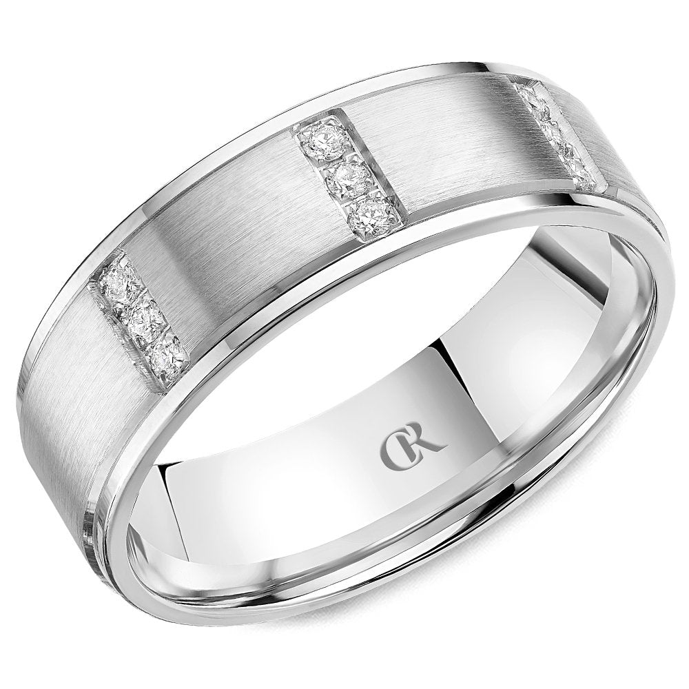 14K CR Collection Wedding Band