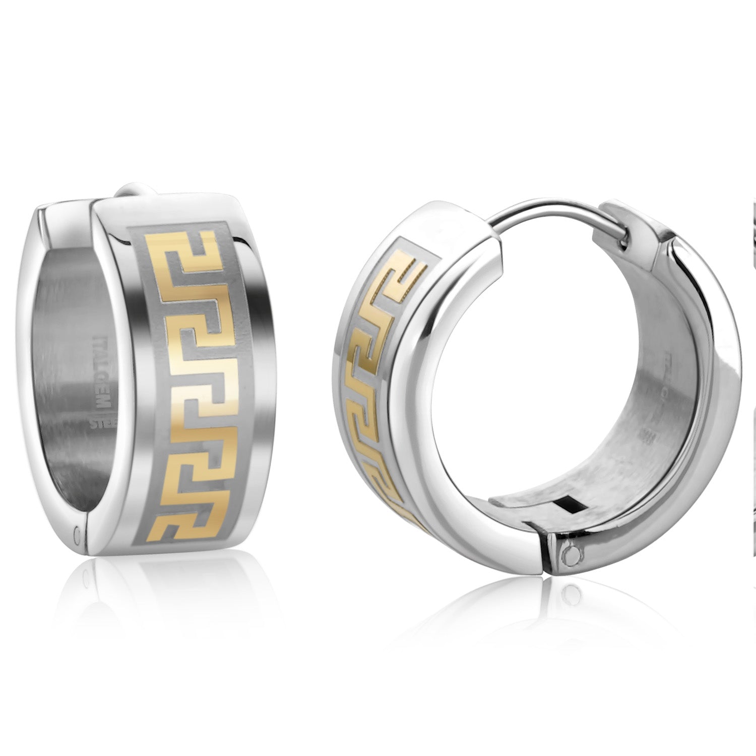 Greek Key Hoops
