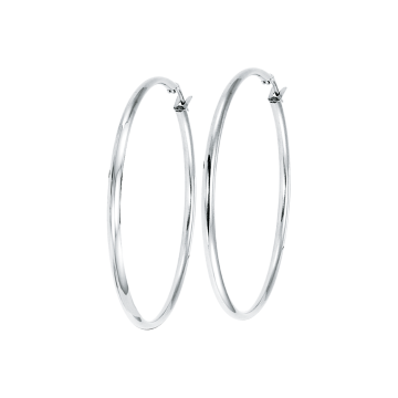 Round Hoop Earring 60mm
