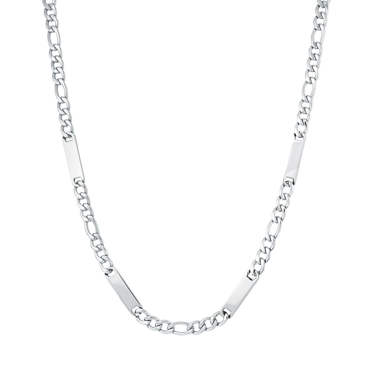 Engravable Figaro Chain 6mm